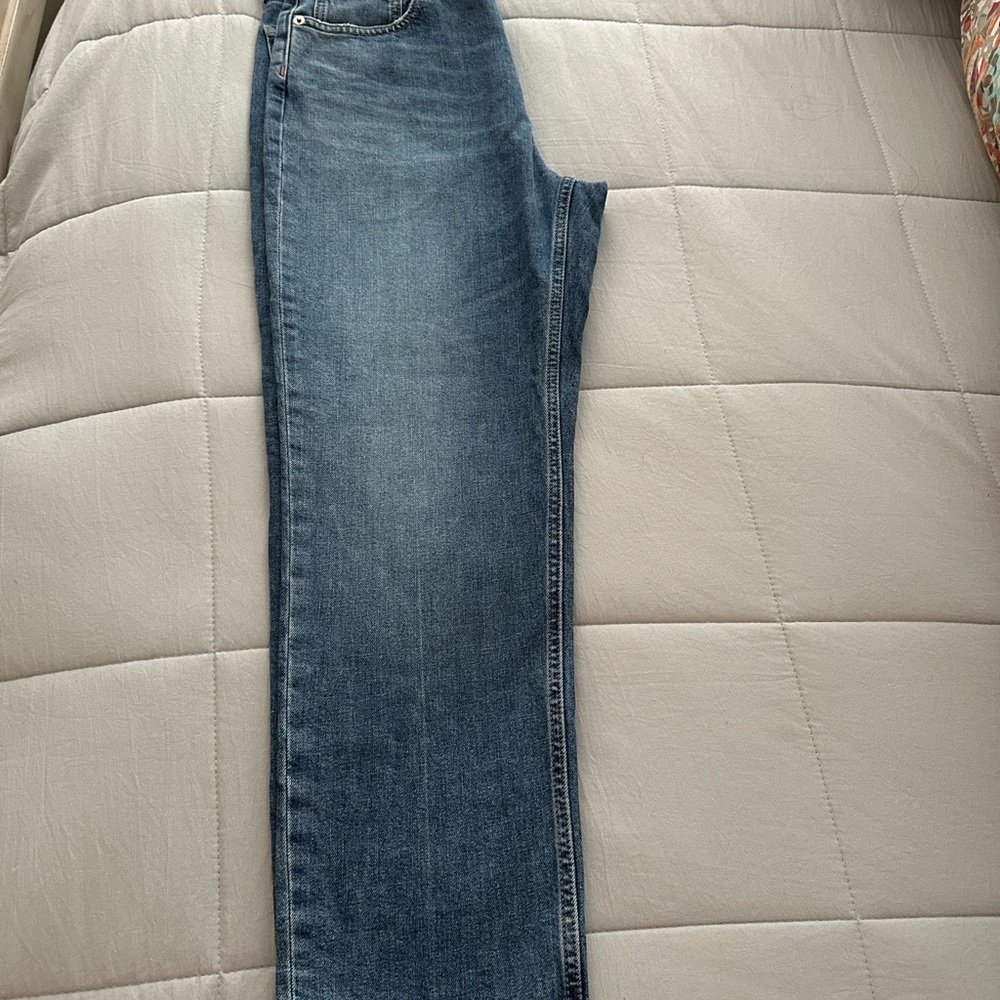 Everlane high rise straight jean ankle length size 28